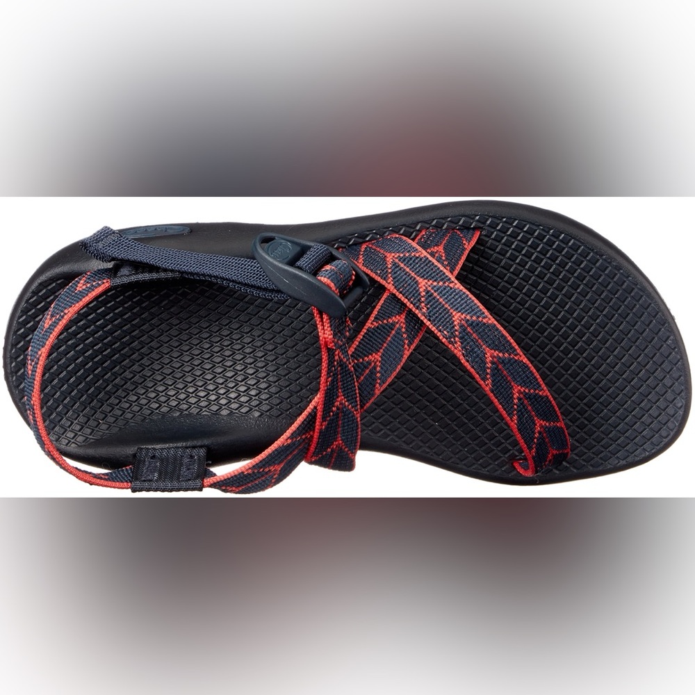 Navy and Pink Chaco Sandals